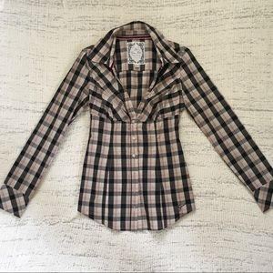GUESS lowcut flannel